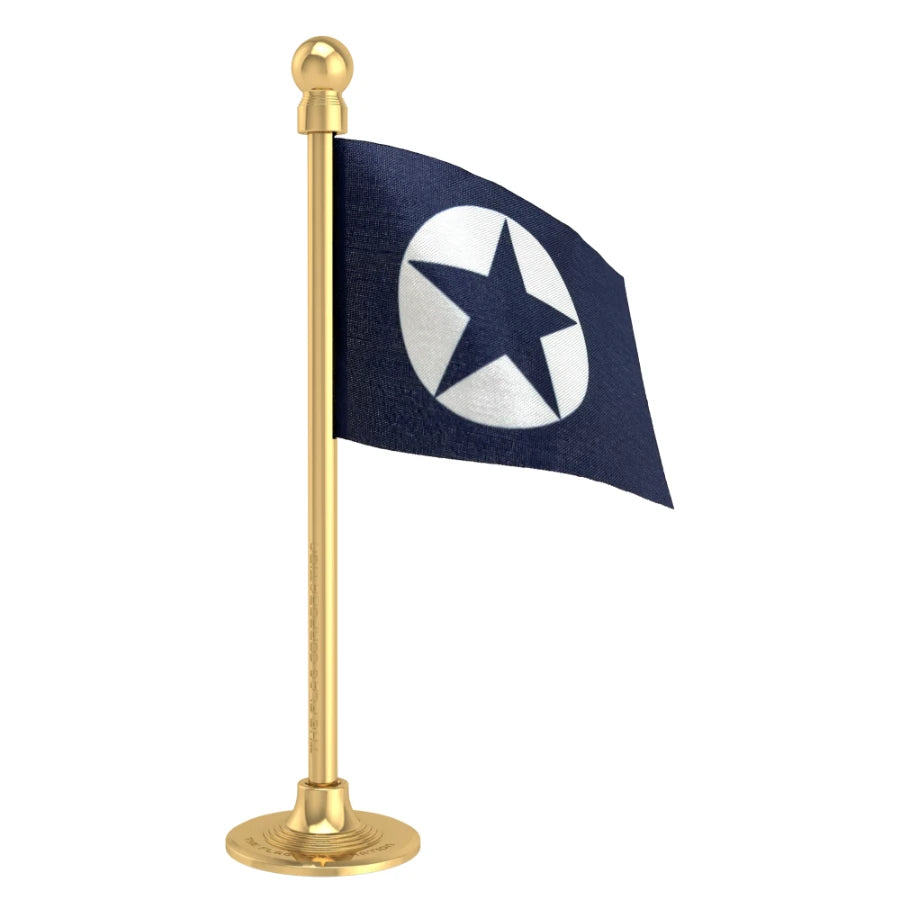 LSP Lok Satta Party Car Dashboard Flag of 2in x 3in With A Steel or Plastic Base