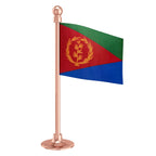 Eritrea Car Dashboard Flag of 2in x 3in With A Steel or Plastic Base