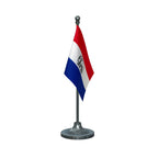 AGP Asom Gana Parishad Table Flag of 4in x 6in With A Heavy Plastic Base