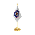 GFP Goa Forward Party Table Flag of 4in x 6in With A Heavy Plastic Base