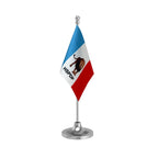 HSPDP Hill State People's Democratic Party Table Flag of 4in x 6in With A Heavy Plastic Base