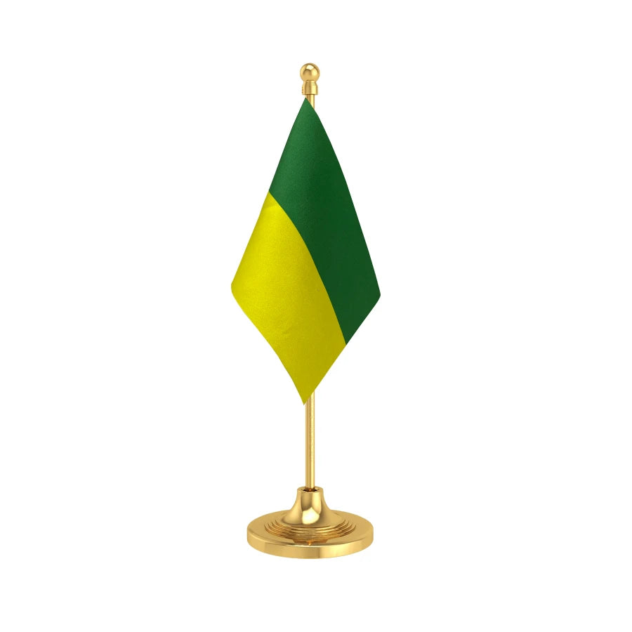 IPFT Indigenous People's Table Flag of 4in x 6in With A Heavy Plastic Base