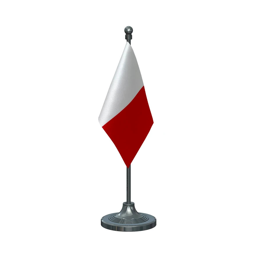 KCP Kerala Congress Table Flag of 4in x 6in With A Heavy Plastic Base
