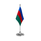 LJP Lok Janshakti Party Table Flag of 4in x 6in With A Heavy Plastic Base