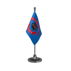 MNF Mizo National Front Party Table Flag of 4in x 6in With A Heavy Plastic Base