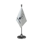 MPC Mizoram People's Conference Table Flag of 4in x 6in With A Heavy Plastic Base