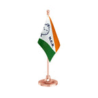 NCP National Congress Party Table Flag of 4in x 6in With A Heavy Plastic Base