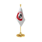NDPP Nationalist Democratic Progressive Party Table Flag of 4in x 6in With A Heavy Plastic Base