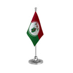 PPA People's Party of Arunachal Table Flag of 4in x 6in With A Heavy Plastic Base