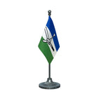 RLSP Rashtriya Lok Samta Party Table Flag of 4in x 6in With A Heavy Plastic Base