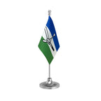 RLSP Rashtriya Lok Samta Party Table Flag of 4in x 6in With A Heavy Plastic Base