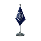 RPI Republican Party of IndiaTable Flag of 4in x 6in With A Heavy Plastic Base