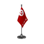 RSP Revolutionary Socialist Party Table Flag of 4in x 6in With A Heavy Plastic Base