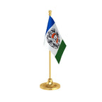 YSR Congress Party Table Flag of 4in x 6in With A Heavy Plastic Base