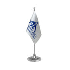 AAI Airport Authority Table Flag of 4in x 6in With A Heavy Plastic Base