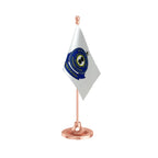 CBIC Central Board of Indirect Taxes & Customs Table Flag of 4in x 6in With A Heavy Plastic Base