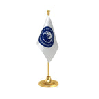 GST Department of Maharashtra Table Flag of 4in x 6in With A Heavy Plastic Base