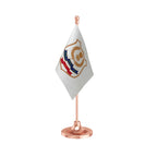NCB Narcotics Control Bureau Table Flag of 4in x 6in With A Heavy Plastic Base