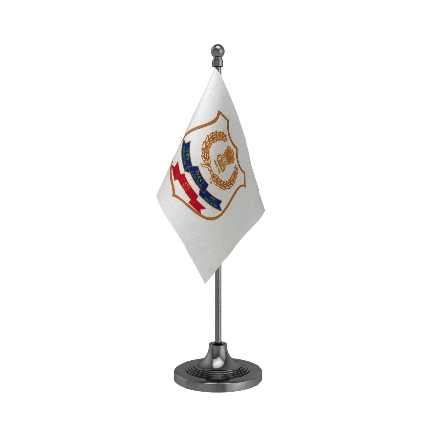 NCB Narcotics Control Bureau Table Flag of 4in x 6in With A Heavy Plastic Base