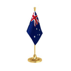 Australia Table Flag of 4in x 6in With A Heavy Plastic Base