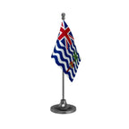 British Indian Ocean Territory Table Flag of 4in x 6in With A Heavy Plastic Base