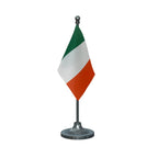 Ireland Table Flag of 4in x 6in With A Heavy Plastic Base
