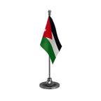 Jordan Desk Table Flag of 4in x 6in With A Heavy Plastic Base