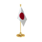 Japan Table Flag of 4in x 6in With A Heavy Plastic Base