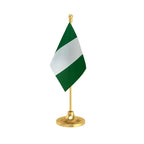 Norfolk Island Table Flag of 4in x 6in With A Heavy Plastic Base