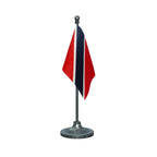 Trinidad & Tobago Table Flag of 4in x 6in With A Heavy Plastic Base