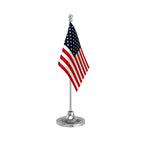 United States of America Table Flag of 4in x 6in With A Heavy Plastic Base