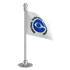 CVC Central Vigilance Commission Car Dashboard Flag of 2in x 3in With A Steel or Plastic Base