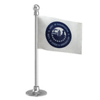 GST Department of Maharashtra Car Dashboard Flag of 2in x 3in With A Steel or Plastic Base