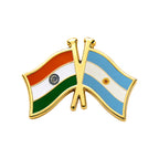 Indian Table Flag of 4in x 6in With A Heavy Plastic Base