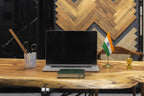 Indian Table Flag of 4in x 6in With A Heavy Plastic Base