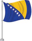 Bosnia & Herzegovina Flag