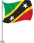 Saint Kitts & Nevis Flag
