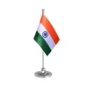 Indian Table Flag of 4in x 6in With A Heavy Plastic Base