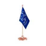 BSP Bahujan Samaj Party Table Flag of 4in x 6in With A Heavy Plastic Base