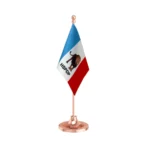 HSPDP Hill State People's Democratic Party Table Flag of 4in x 6in With A Heavy Plastic Base