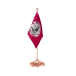 JCC Janta Congress Chhattisgarh Table Flag of 4in x 6in With A Heavy Plastic Base
