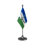 RLSP Rashtriya Lok Samta Party Table Flag of 4in x 6in With A Heavy Plastic Base