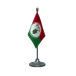 PPA People's Party of Arunachal Table Flag of 4in x 6in With A Heavy Plastic Base
