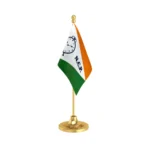 NCP National Congress Party Table Flag of 4in x 6in With A Heavy Plastic Base