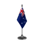 Australia Table Flag of 4in x 6in With A Heavy Plastic Base