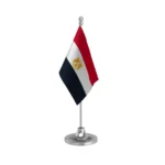 Egypt Table Flag of 4in x 6in With A Heavy Plastic Base
