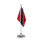 Trinidad & Tobago Table Flag of 4in x 6in With A Heavy Plastic Base