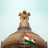 Outdoor Indian Flag On Vidhana Soudha, Bangalore, made by The Flag Corp